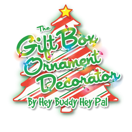 THE GIFT BOX ORNAMENT DECORATOR BY HEY BUDDY HEY PAL trademark