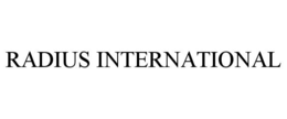 RADIUS INTERNATIONAL trademark