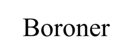 BORONER trademark