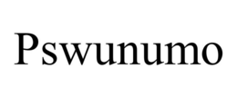 PSWUNUMO trademark