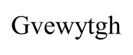 GVEWYTGH trademark