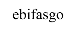 EBIFASGO trademark