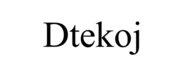 DTEKOJ trademark