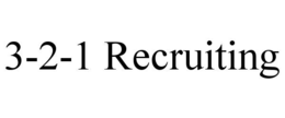 3-2-1 RECRUITING trademark