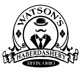WATSON'S HABERDASHERY TIFFIN, OHIO trademark