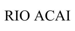 RIO ACAI trademark