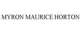 MYRON MAURICE HORTON trademark