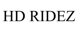 HD RIDEZ trademark