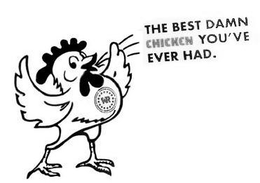 WR GENUINE ROTISSERIED GENUINE ROTISSERIED GENUINE ROTISSERIED THE BEST DAMN CHICKEN YOU'VE EVER HAD. trademark