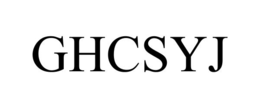 GHCSYJ trademark
