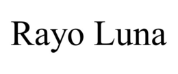 RAYO LUNA trademark