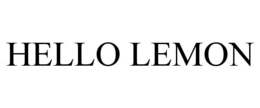 HELLO LEMON trademark