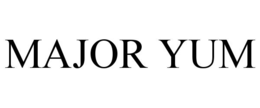 MAJOR YUM trademark
