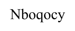 NBOQOCY trademark