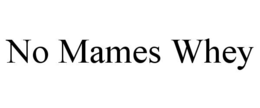 NO MAMES WHEY trademark