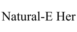NATURAL-E HER trademark