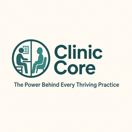 CLINIC CORE THE POWER BEHIND EVERY THRIVING PRACTICE trademark