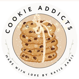 COOKIE ADDICTS MADE WITH LOVE BY KATIE ZABIT trademark