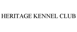 HERITAGE KENNEL CLUB trademark
