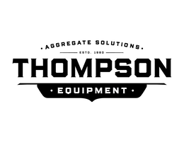 · AGGREGATE SOLUTIONS · ESTD. 1980 THOMPSON · EQUIPMENT · trademark