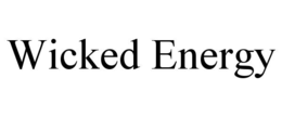 WICKED ENERGY trademark
