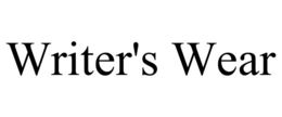 WRITER'S WEAR trademark