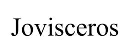 JOVISCEROS trademark