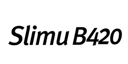 SLIMU B420 trademark