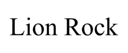 LION ROCK trademark