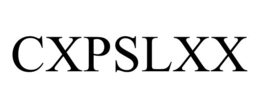 CXPSLXX trademark
