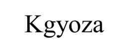 KGYOZA trademark