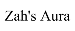 ZAH'S AURA trademark