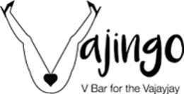 VAJINGO V BAR FOR THE VAJAYJAY trademark