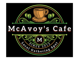 MCAVOY'S CAFE M SINCE 2012 LOCAL GATHERING SPOT trademark