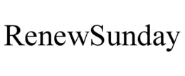 RENEWSUNDAY trademark