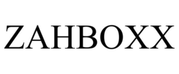 ZAHBOXX trademark