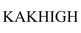 KAKHIGH trademark