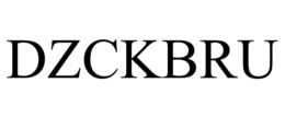 DZCKBRU trademark