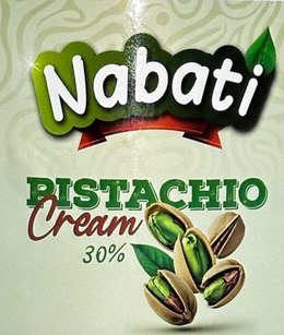 NABATI PISTACHIO CREAM 30% trademark