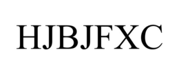 HJBJFXC trademark