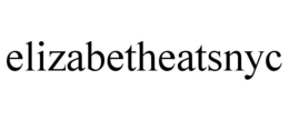 ELIZABETHEATSNYC trademark