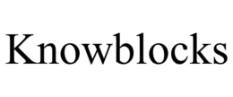 KNOWBLOCKS trademark