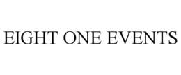 EIGHT ONE EVENTS trademark