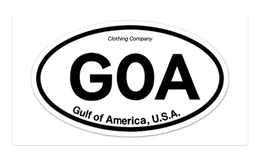 GOA CLOTHING COMPANY GULF OF AMERICA, U.S.A. trademark