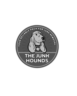 YOUR RELIABLE PACK FOR JUNK REMOVAL THE JUNK HOUNDS trademark