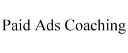 PAID ADS COACHING trademark