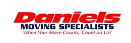 DANIELS MOVING SPECIALISTS WHEN YOUR MOVE COUNTS, COUNT ON US! trademark