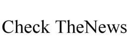 CHECK THENEWS trademark