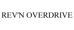 REV'N OVERDRIVE trademark