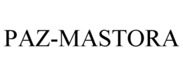 PAZ-MASTORA trademark